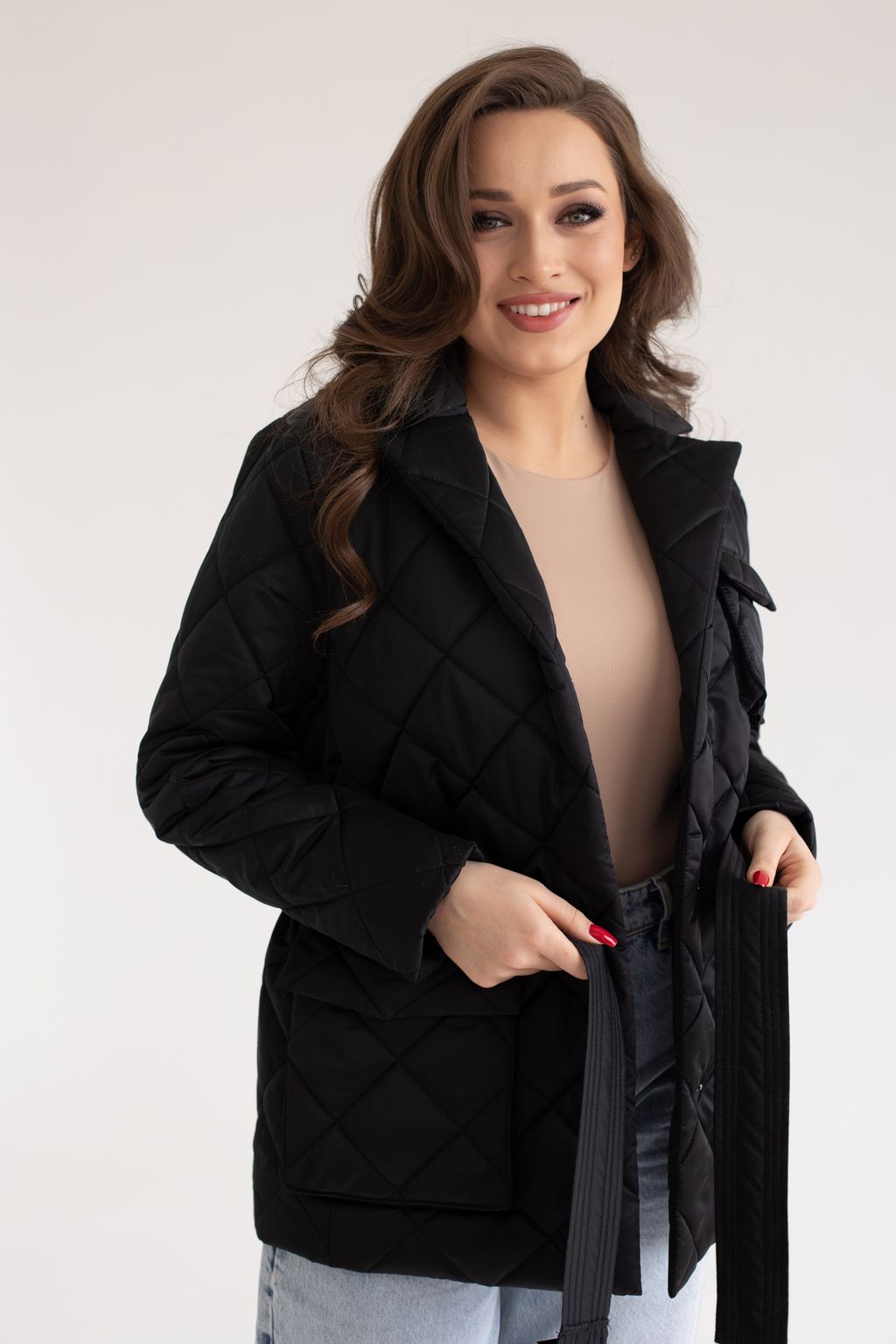 Куртка женская демисезонная 24230 (черный) - Kankan фото 6