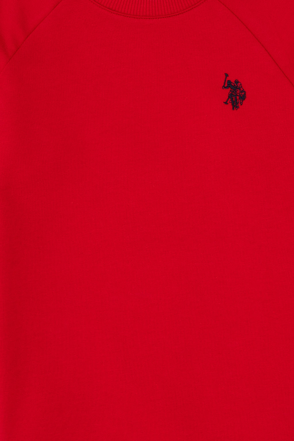 Erkek _ocuk K_rm_z_ Basic Bisiklet Yaka Sweatshirt - U.s. polo assn фото 6