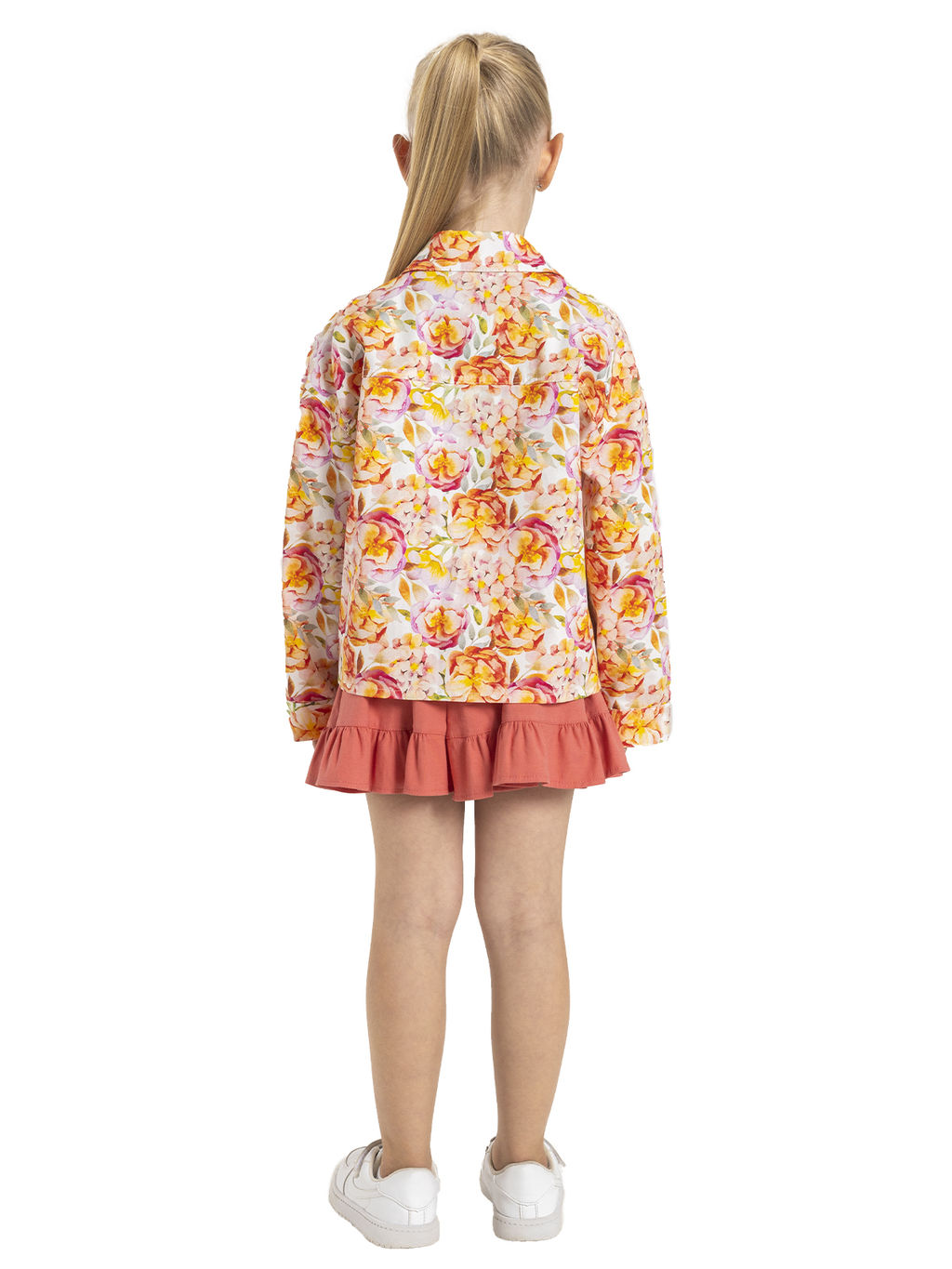 Куртка для девочки О56874 - Карамелли фото 8