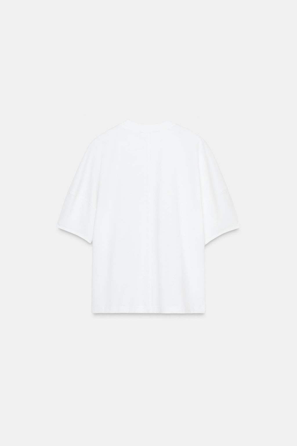 T-SHIRT WITH CONTRAST FLOWER PRINT - Zara фото 6