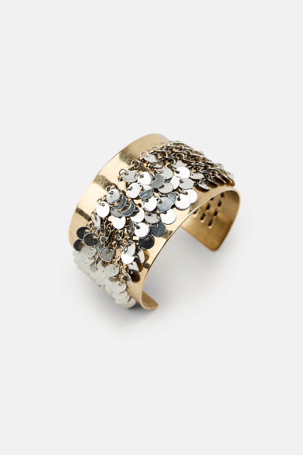 RIGID CONTRAST SEQUIN BRACELET - Zara фото 3