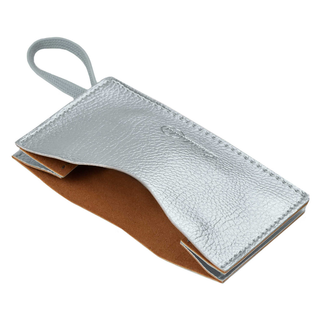 Чехол д/пласт. карт арт.48388/100 НАППА СЕРЕБРЯНЫЙ МЕТАЛЛИК - Феникс+ фото 4