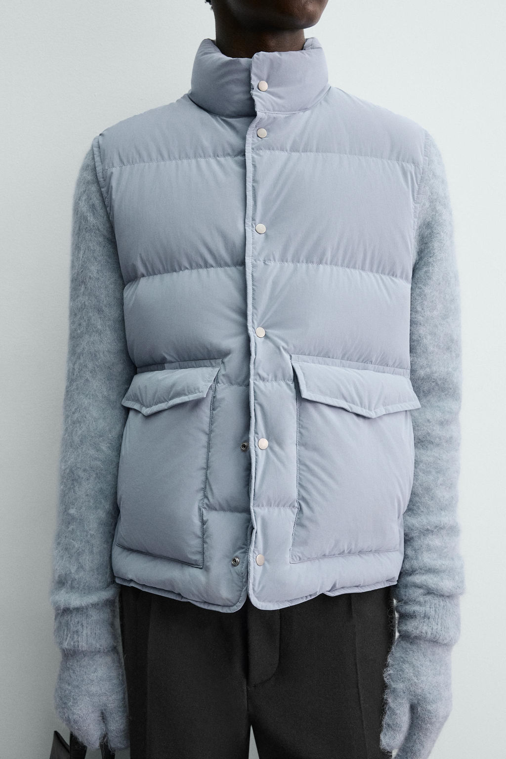 100% DOWN PUFFER GILET - Zara фото 6