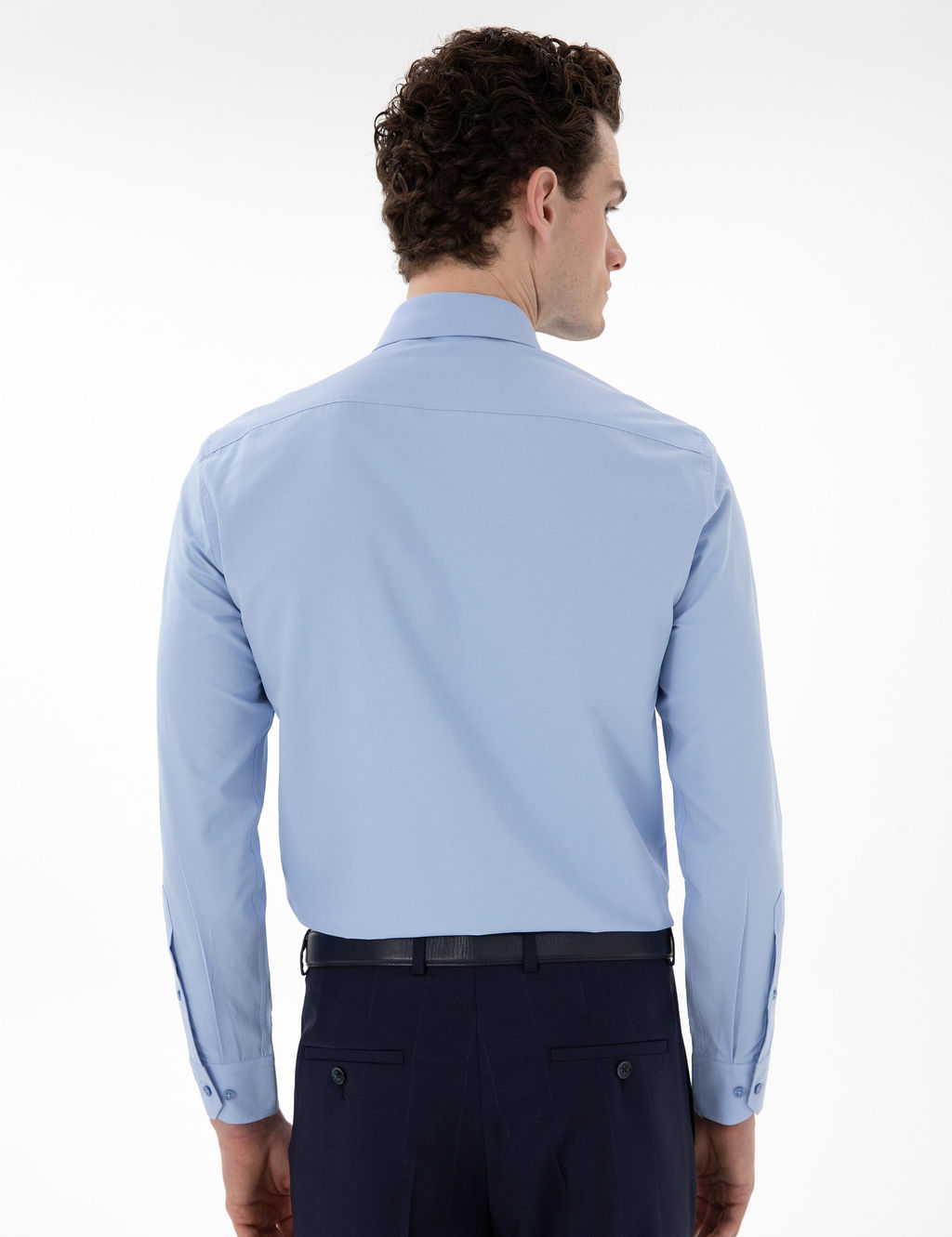 Mavi Slim Fit Uzun Kollu Klasik Basic G_mlek - Pierre cardin фото 12