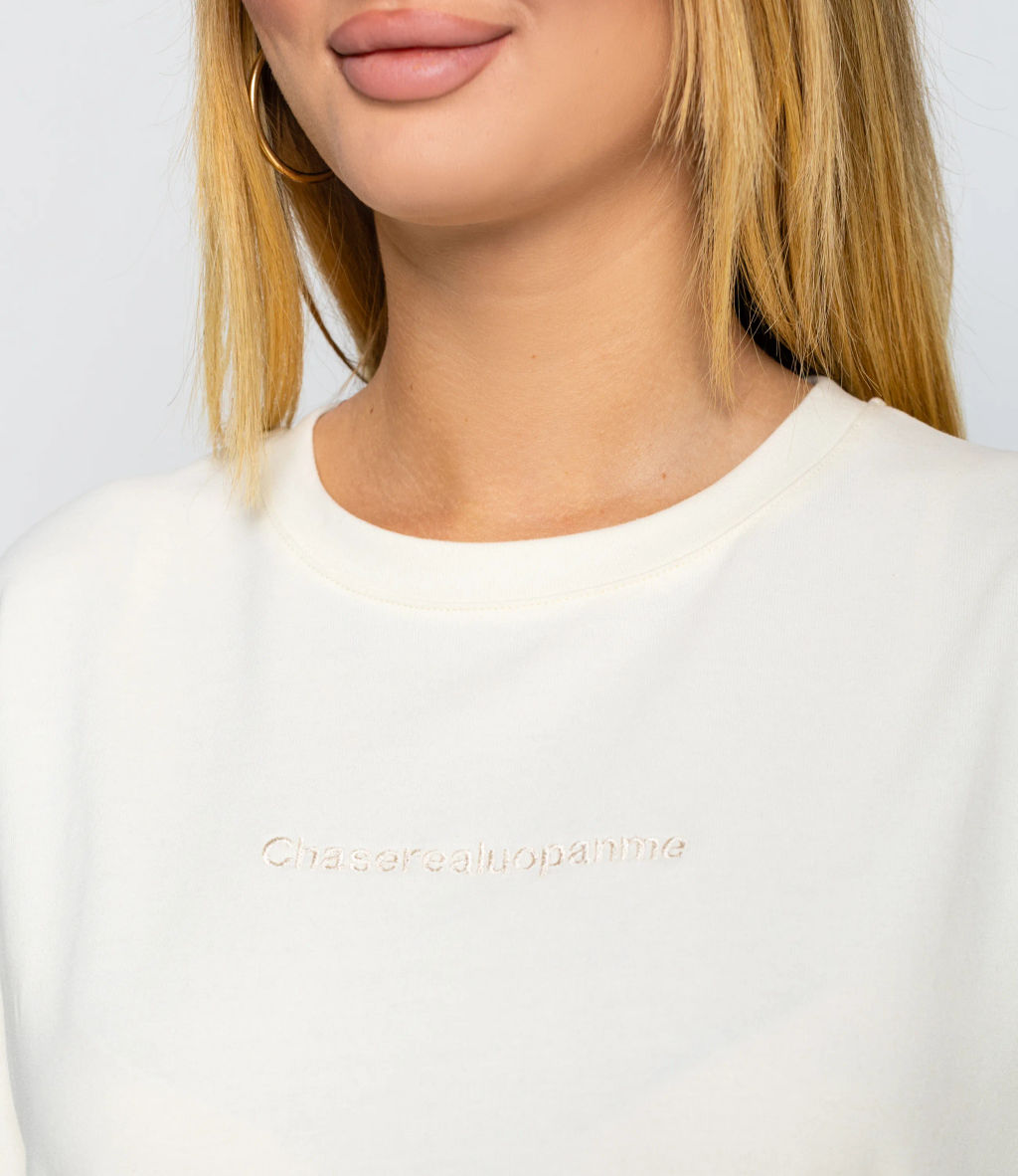 Футболка #КТ8037, кремовый - Dommod фото 5