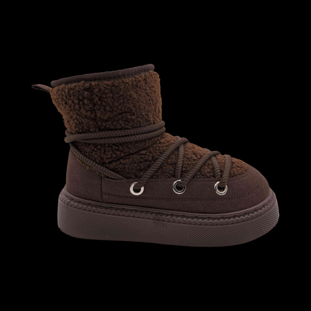 Сапоги F125-5 коричневые