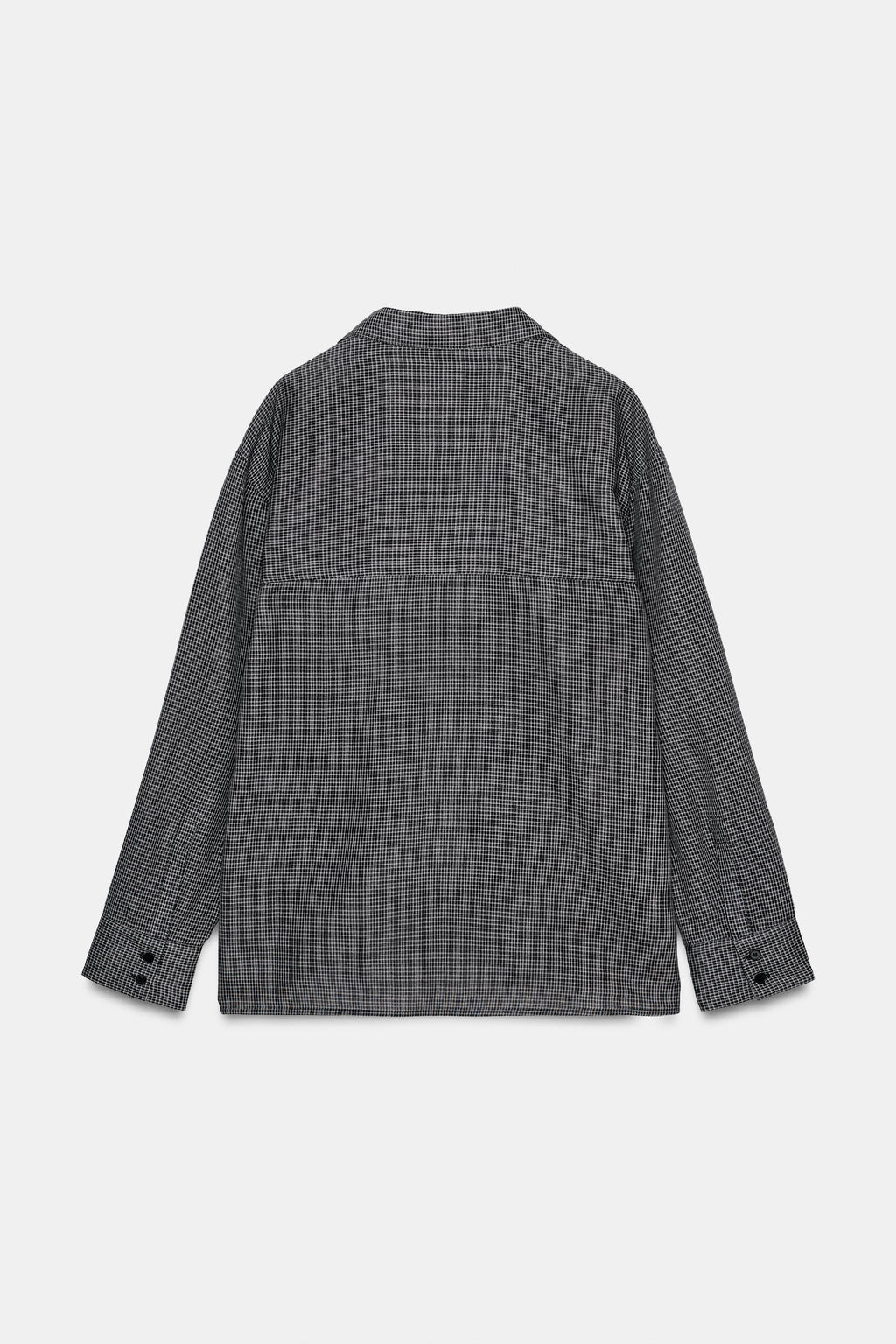 ZW COLLECTION CHECK SHIRT - Zara фото 6
