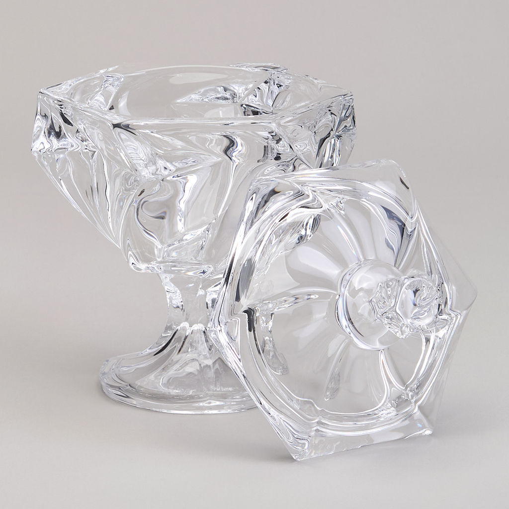 БЛЮДО С КРЫШКОЙ НА НОЖКЕ BOHEMA ДИАМЕТР=11,5 СМ ВЫСОТА=16,5 СМ - Lefard фото 4