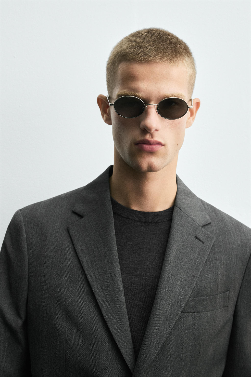 HERRINGBONE SUIT BLAZER - Zara фото 6