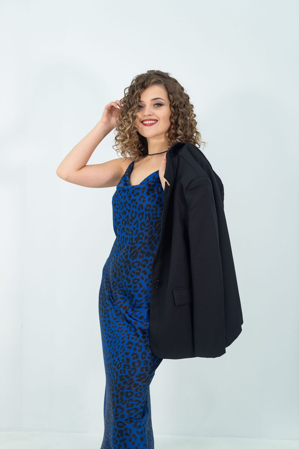 Платье Пард (синий) - Nadi bordo фото 5