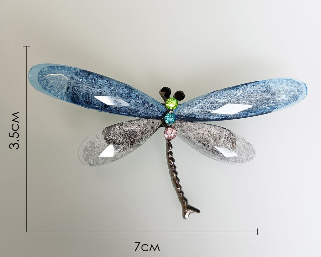 Брошь Стрекоза - Vel vett фото 3