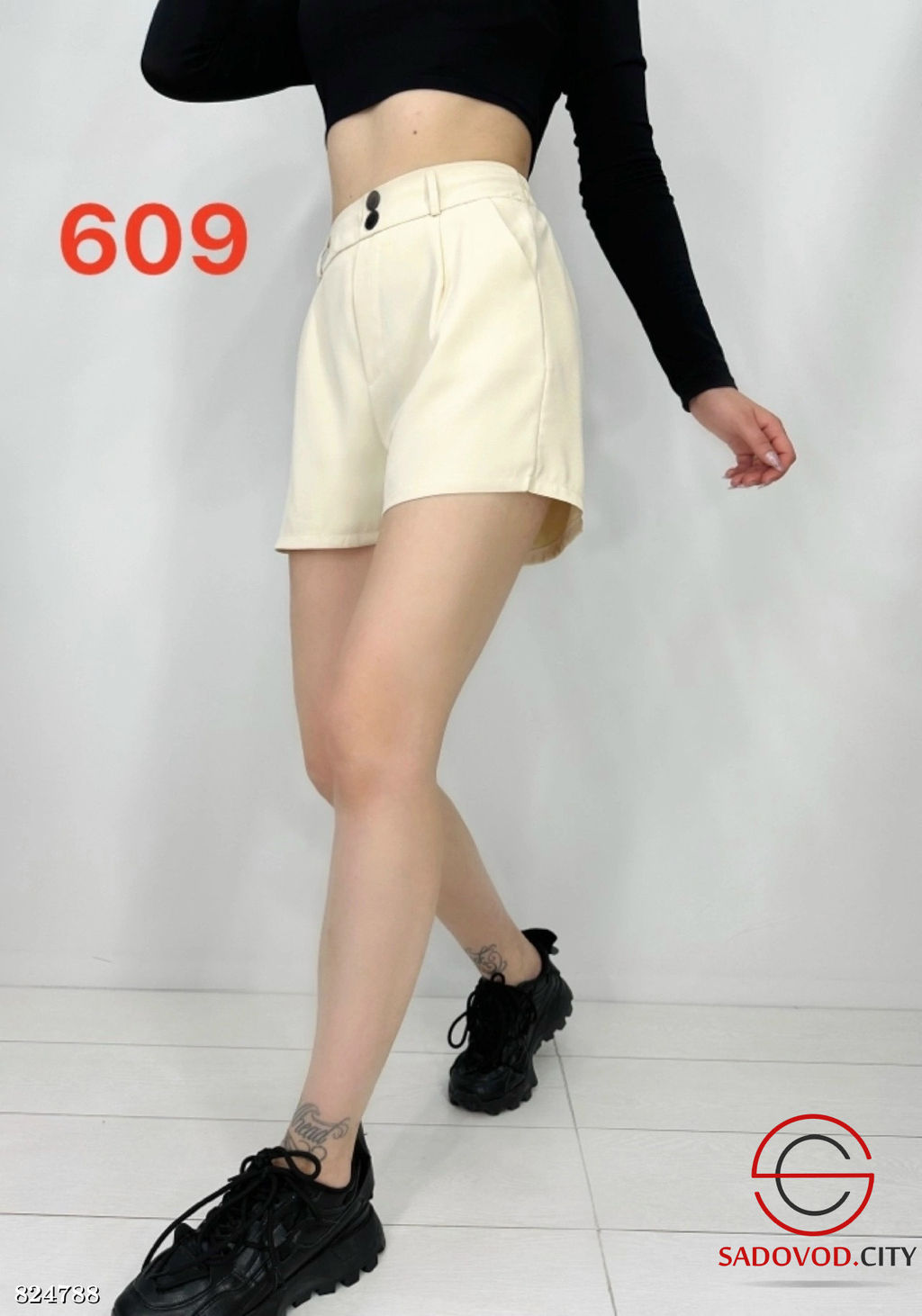 Трикотажные женские шорты
