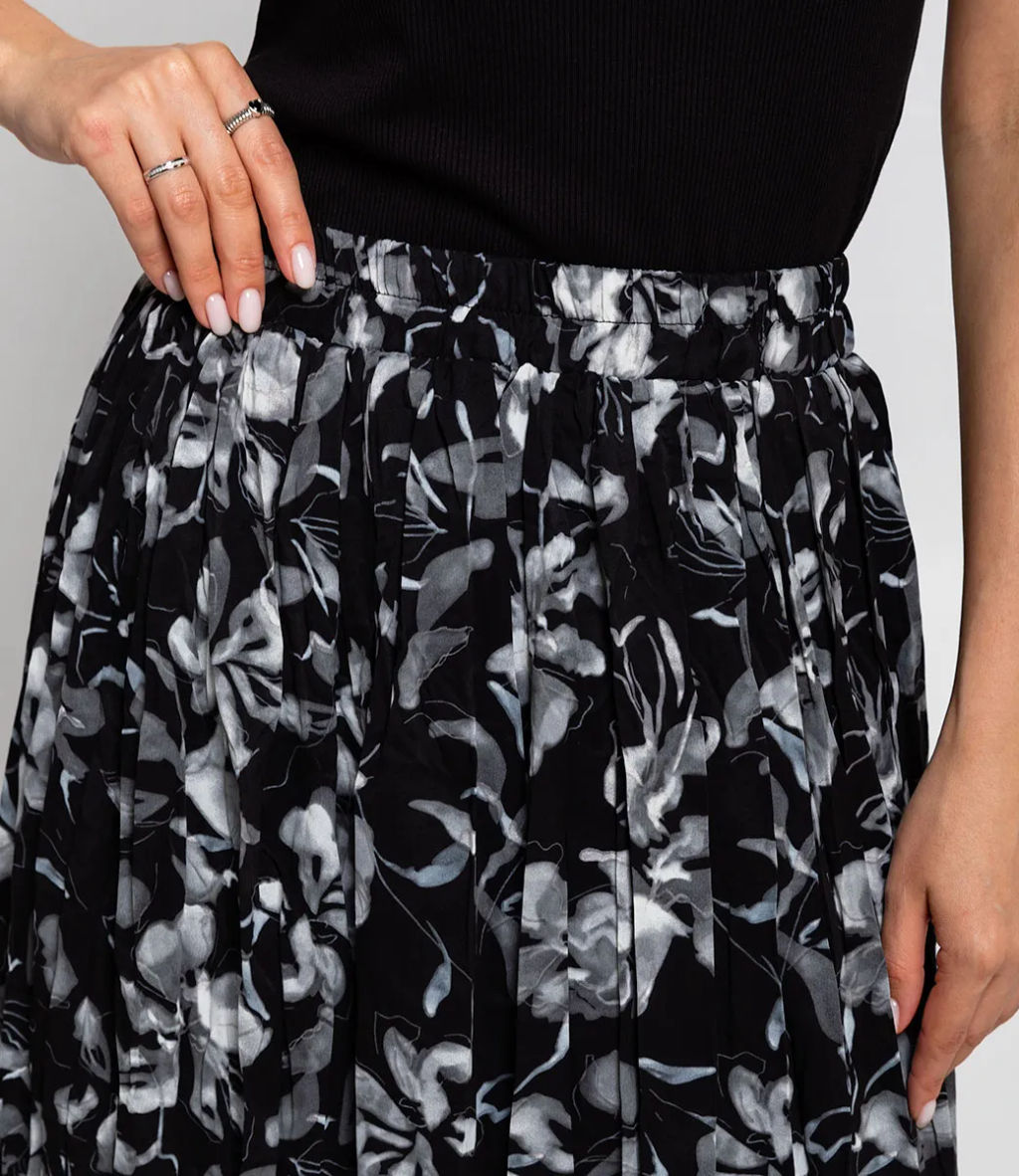 Юбка #КТ8137-2, чёрный