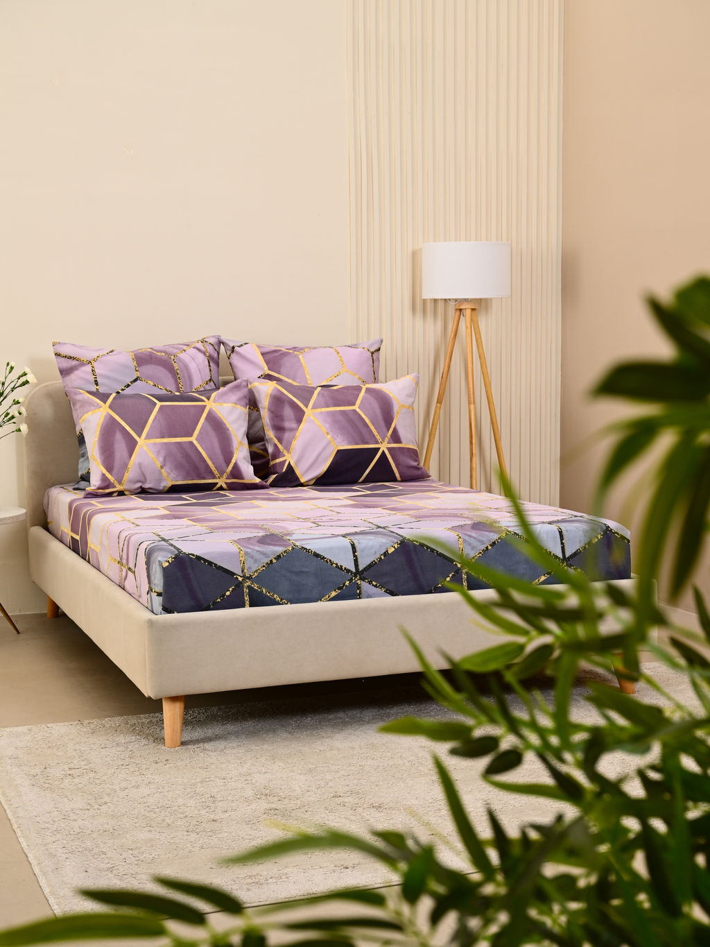 Простыня бязь люкс - Калейдоскоп 150х215