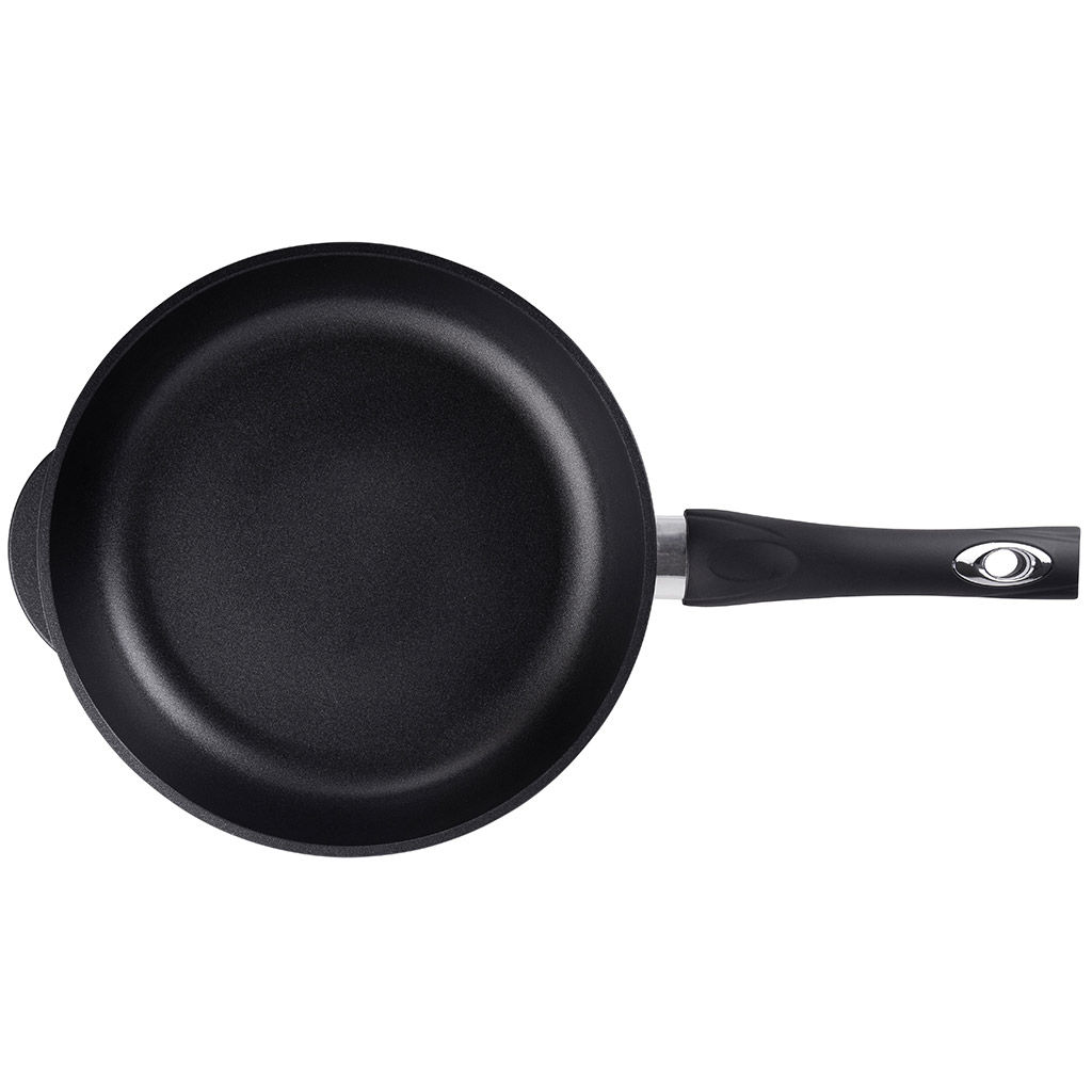 Сковорода с тефлоновым покрытием д24см Классик, h5,5см, s0,4см, ручка из термостойкого пластика (Россия) - Домашняя мода фото 2