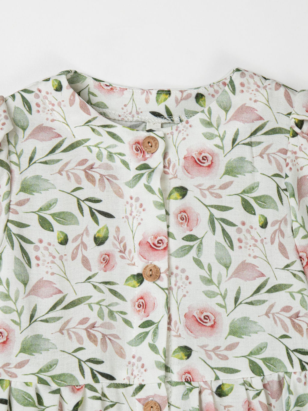 Платье хлопковое "Розы"