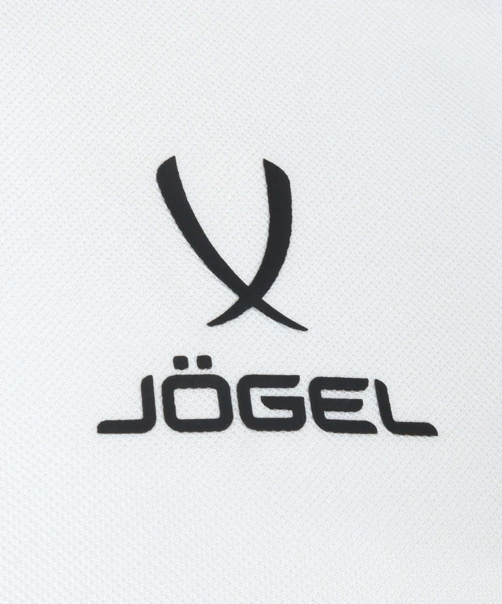 Поло JOGEL CAMP 2 Poly Polo, белый  фото 6