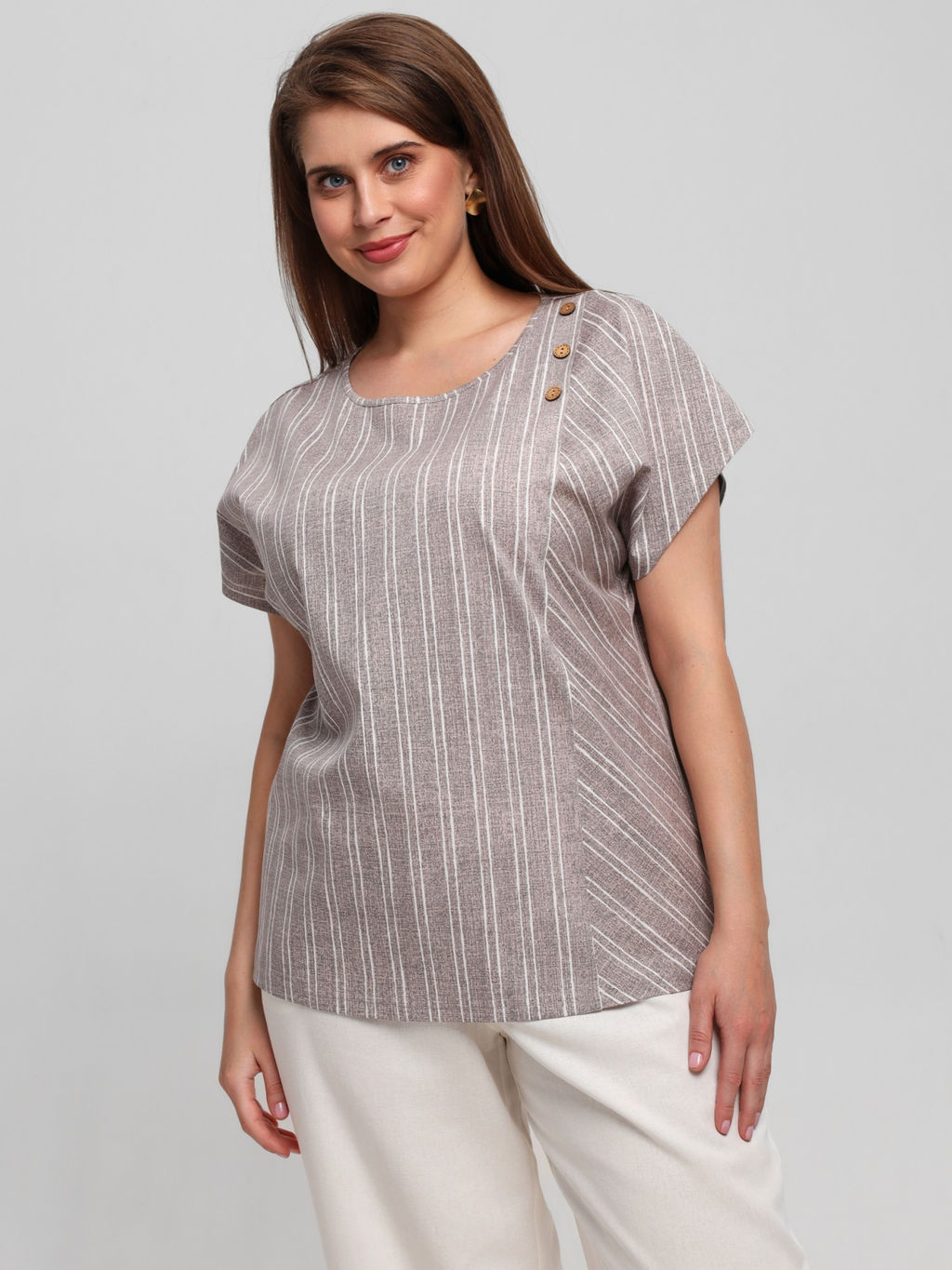 VIOTEX Футболка Баронесса-3 из хлопка (пенье) - Виотекс фото 4