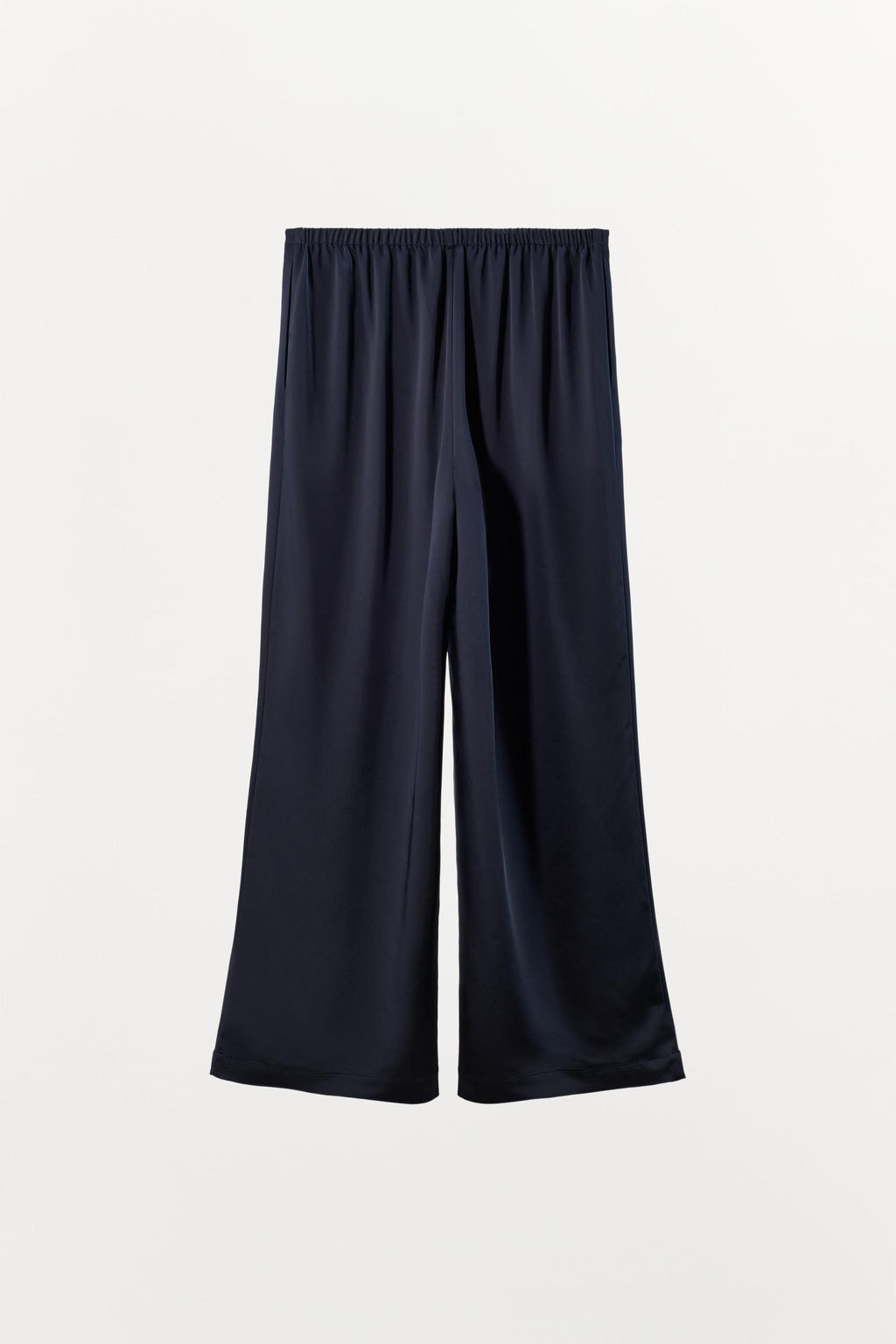 HIGH-WAIST SATIN TROUSERS - Zara фото 11
