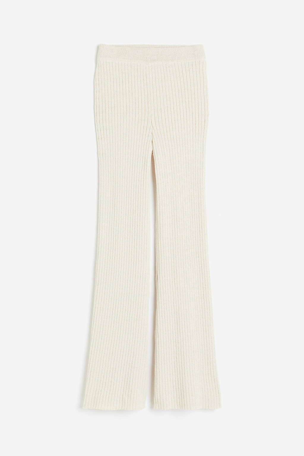 Pantalon acampanado en punto de canale - H&m фото 4