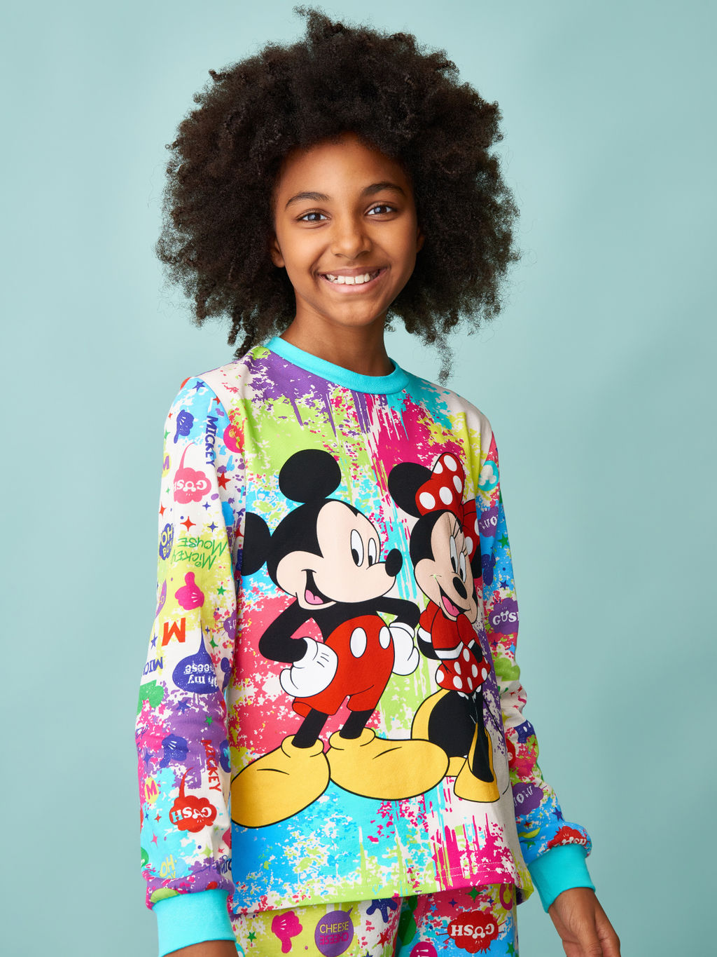 Пижама "Микки",розовый