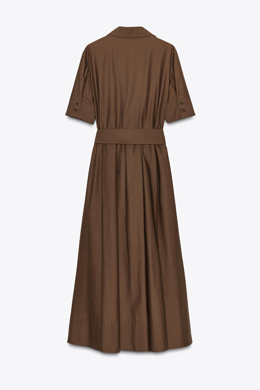 ZW COLLECTION POPLIN DRESS - Zara фото 17