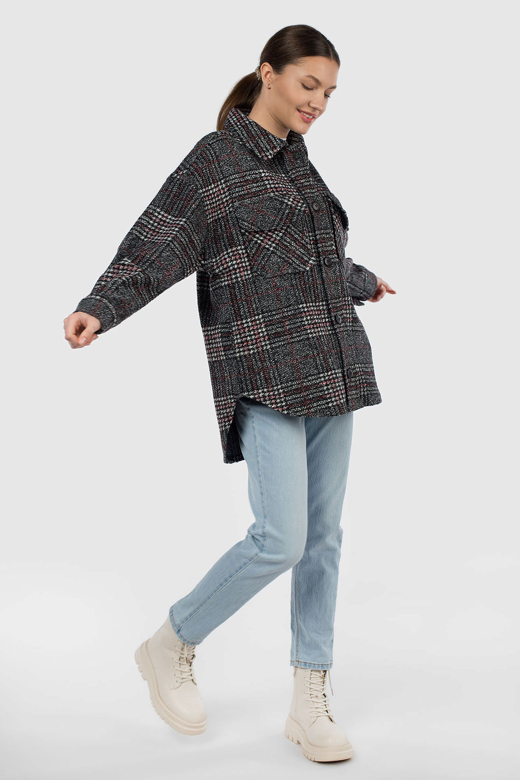 Пальто женское демисезонное - El podio фото 3