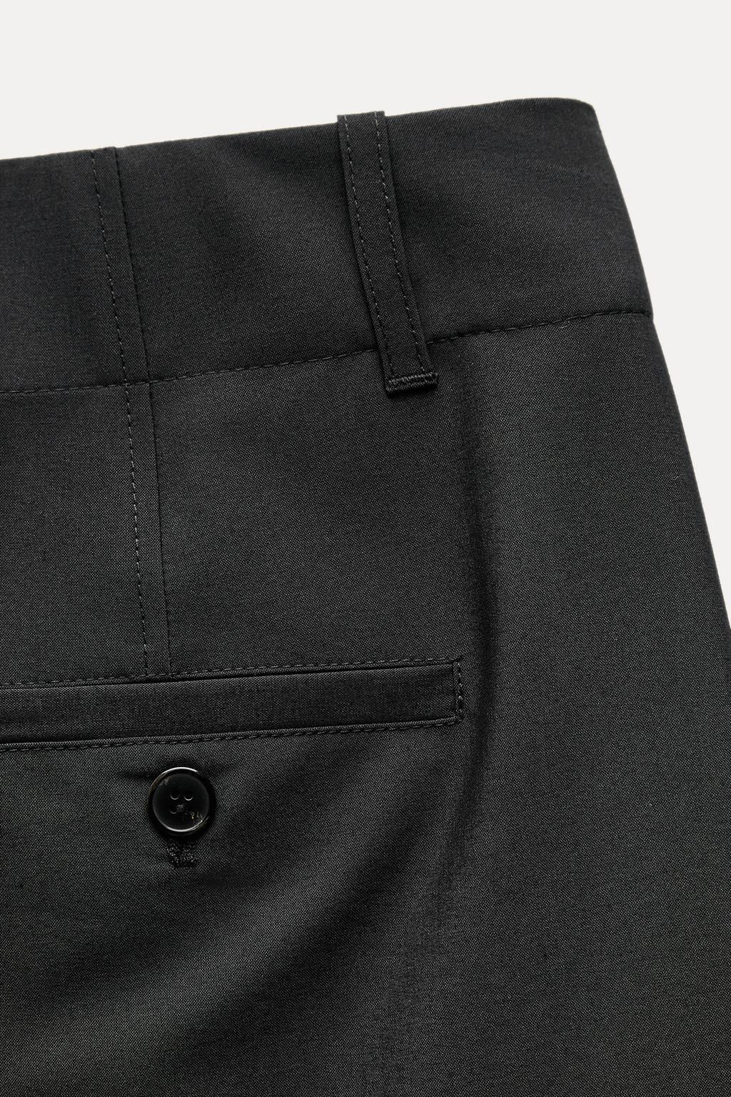 ZW COLLECTION STRAIGHT-FIT TROUSERS - Zara фото 33