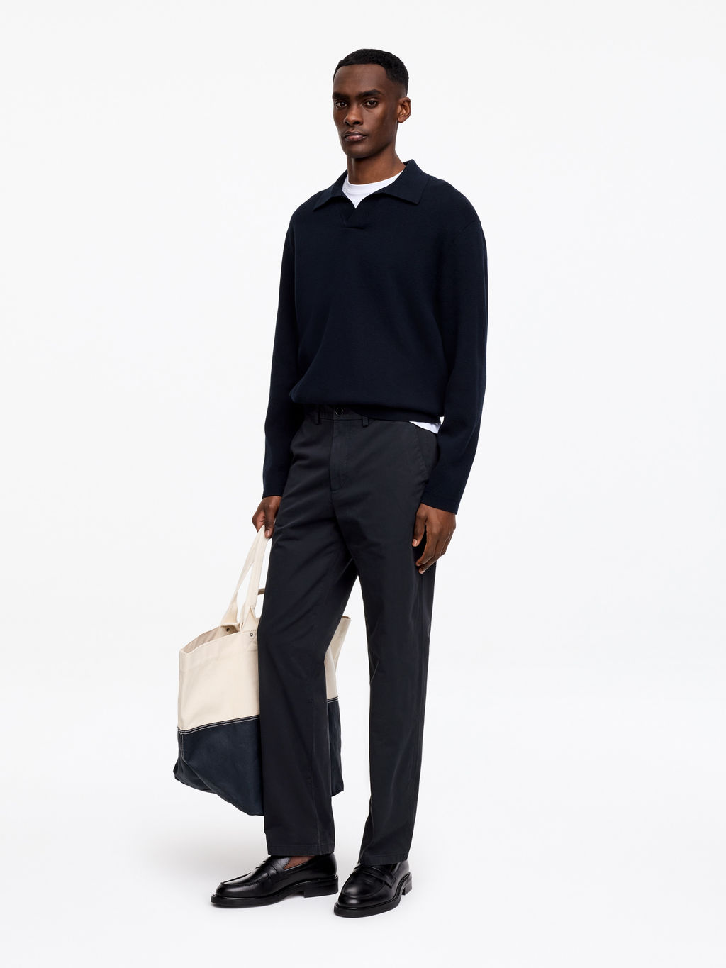 Pantalones chinos straight - H&m фото 2