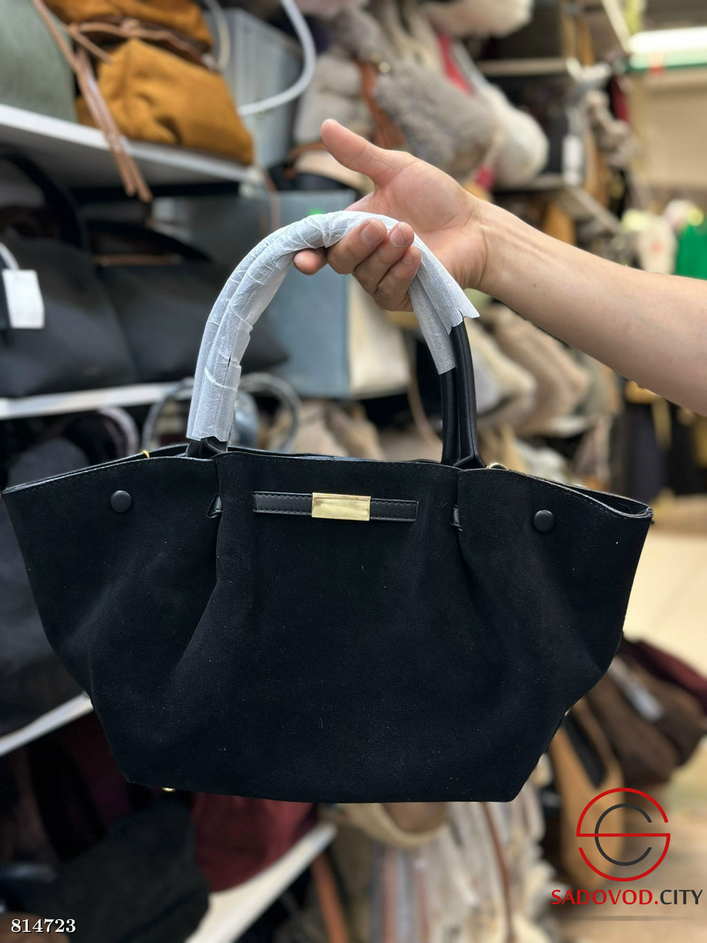 Сумка женская из замши