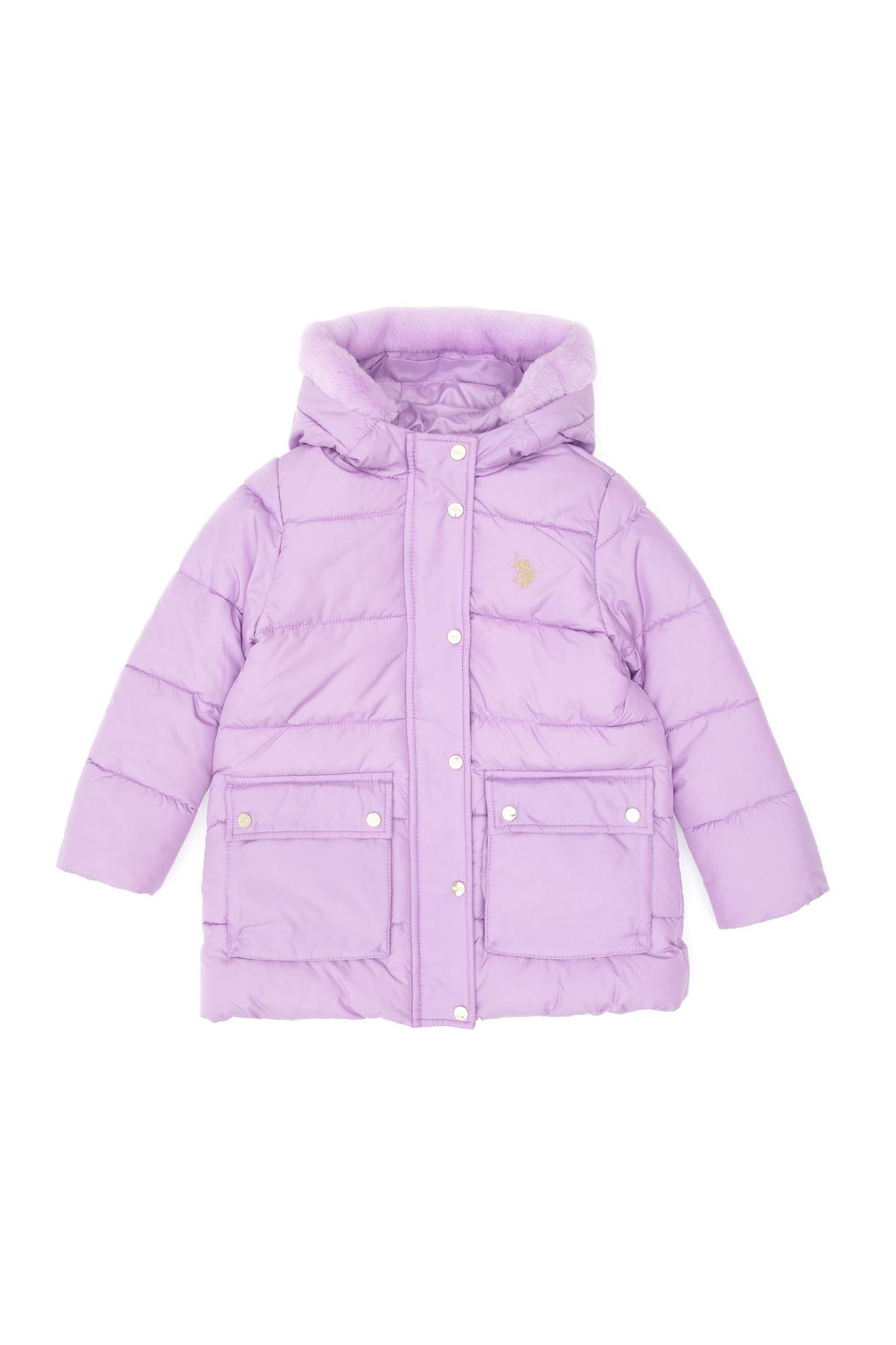 K_z _ocuk Lila Kap__onlu _i_me Mont Sepette S_rpriz _ndirim