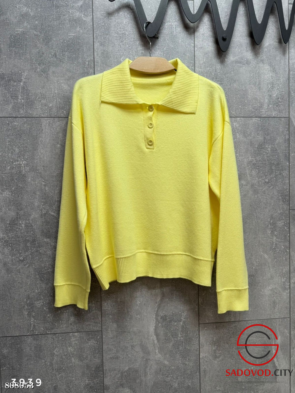 Джемпер поло оверсайз - Bruno фото 5