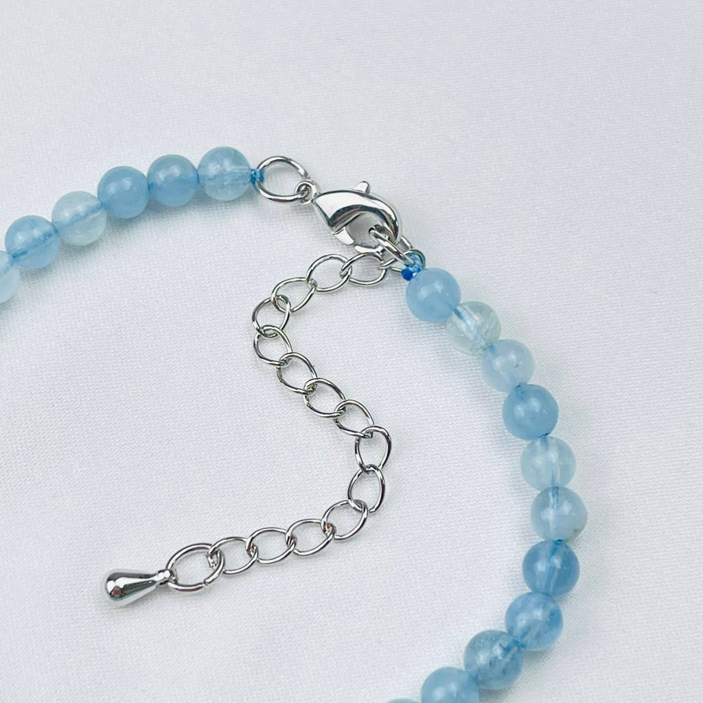 Браслет из Аквамарина 16 см +