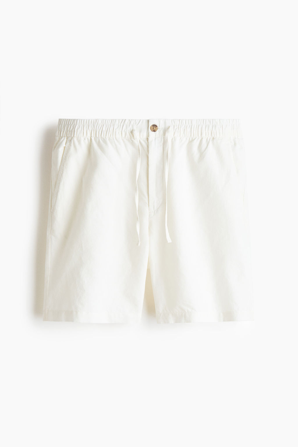 Pantal?n corto en mezcla de lino Regular Fit - H&m фото 2