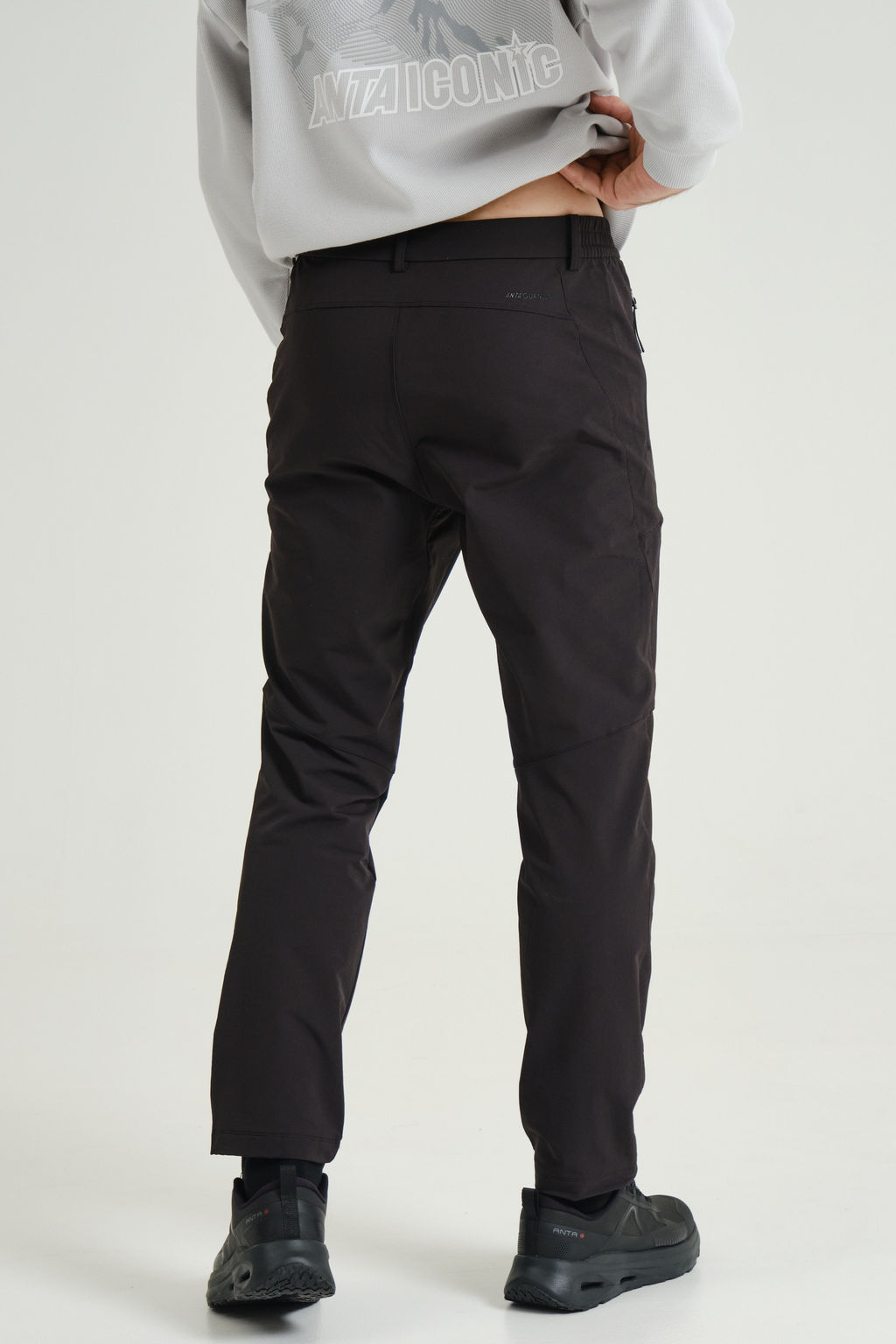 Брюки текстильные GUANJUN Черный - Anta фото 4