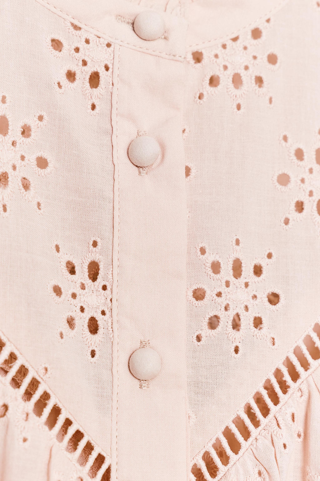 SHIRT WITH CUTWORK EMBROIDERY - Zara фото 8