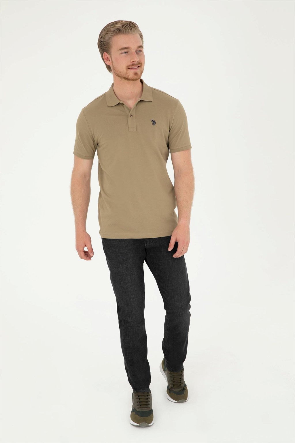 U. S. Polo Assn / Мужские черные джинсовые брюки - U.s. polo assn фото 3