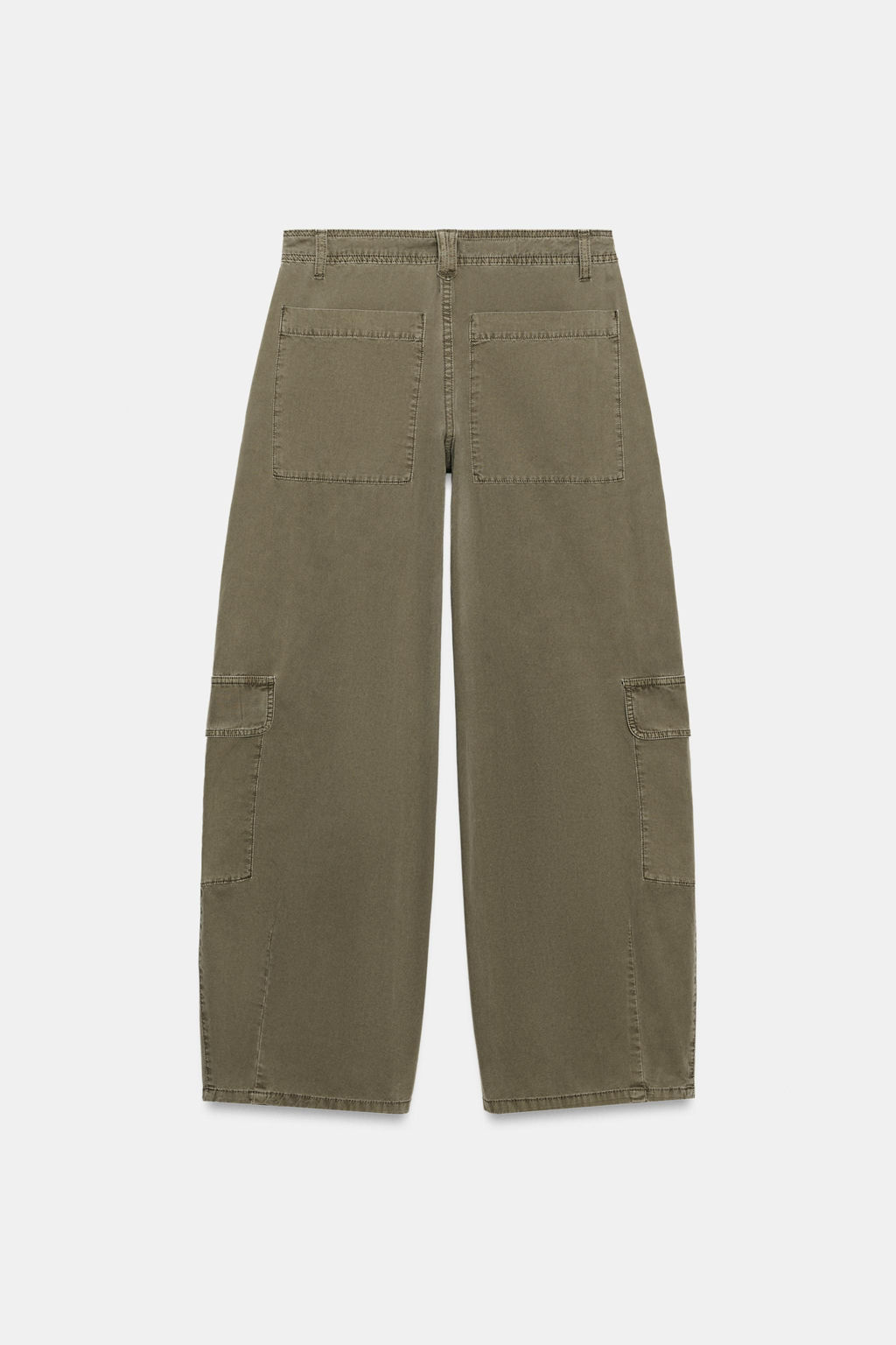 OVERSIZE CARGO TROUSERS - Zara фото 3