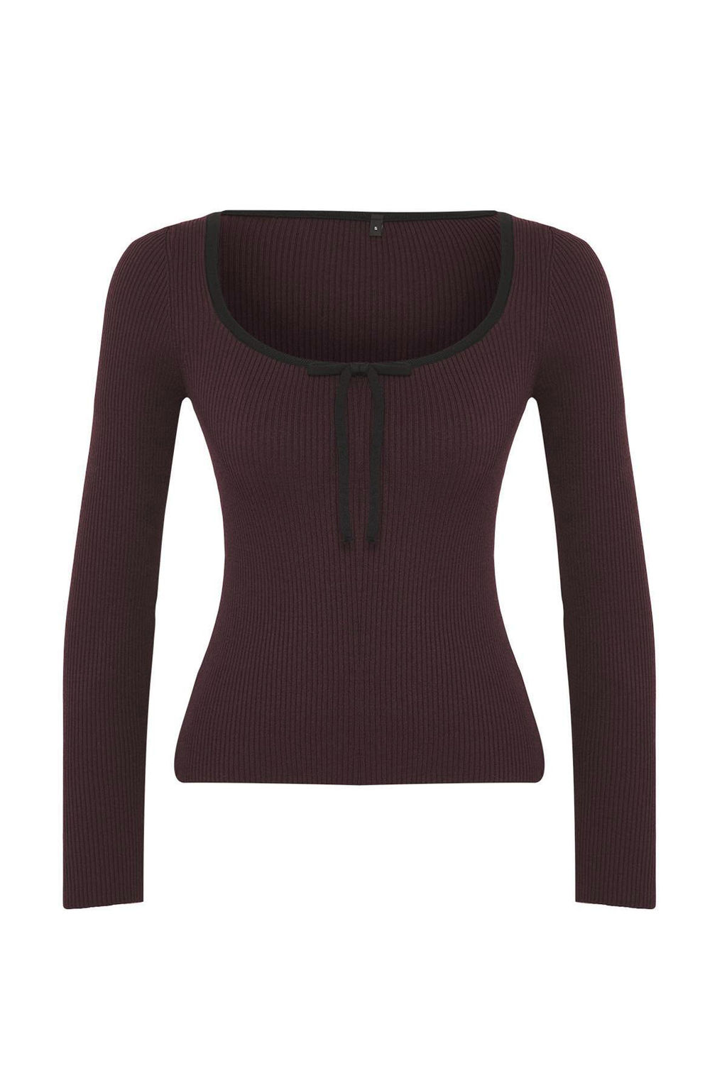 Siyah Merserize Gorunumlu Premium Iplik/Ozel Iplik Kurdele/Fiyonk Detayl? Triko Kazak TWOAW25KZ00207 - Trendyolmilla фото 17