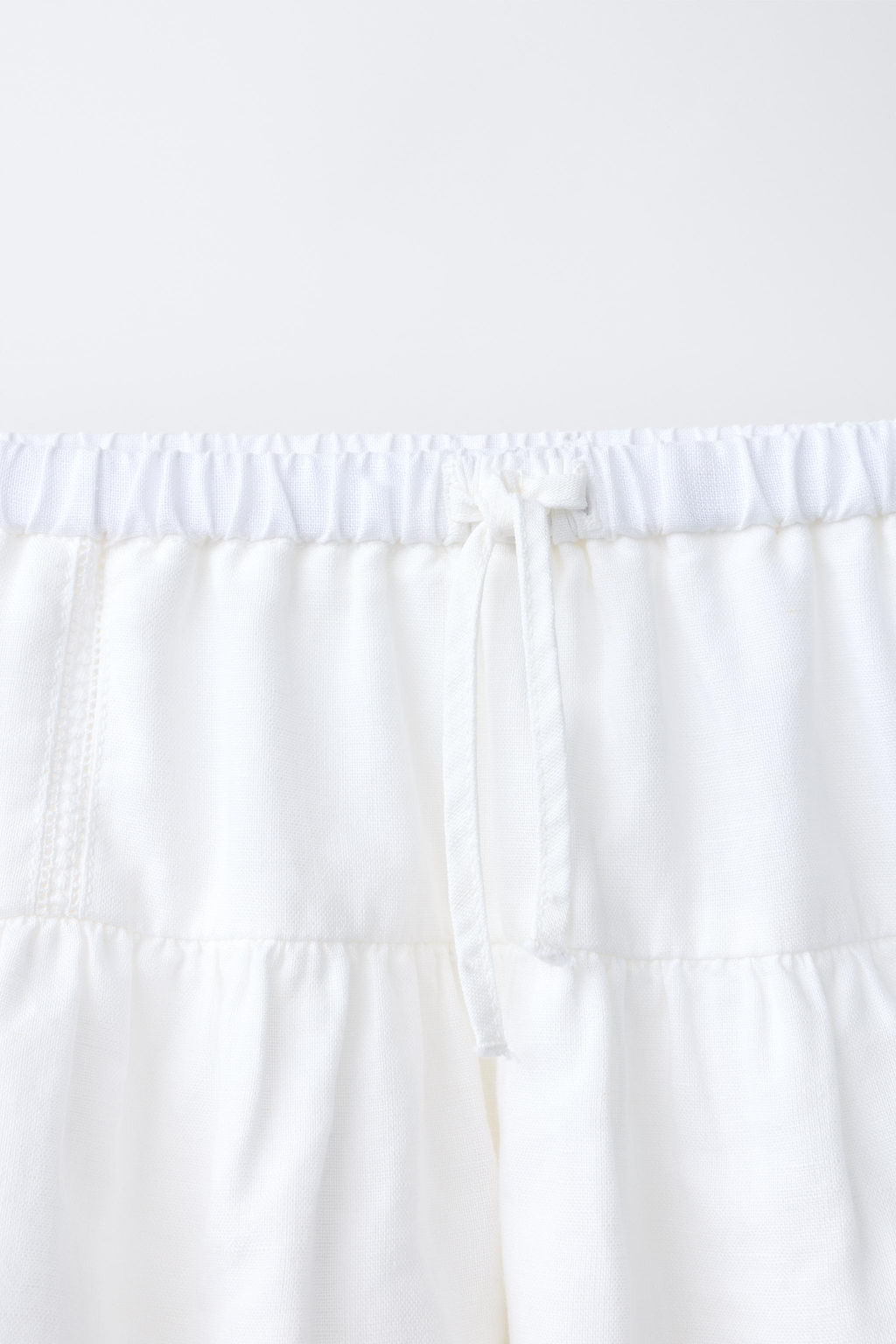 FALDA VOLANTES ENTREDOS / Blanco - Zara фото 3