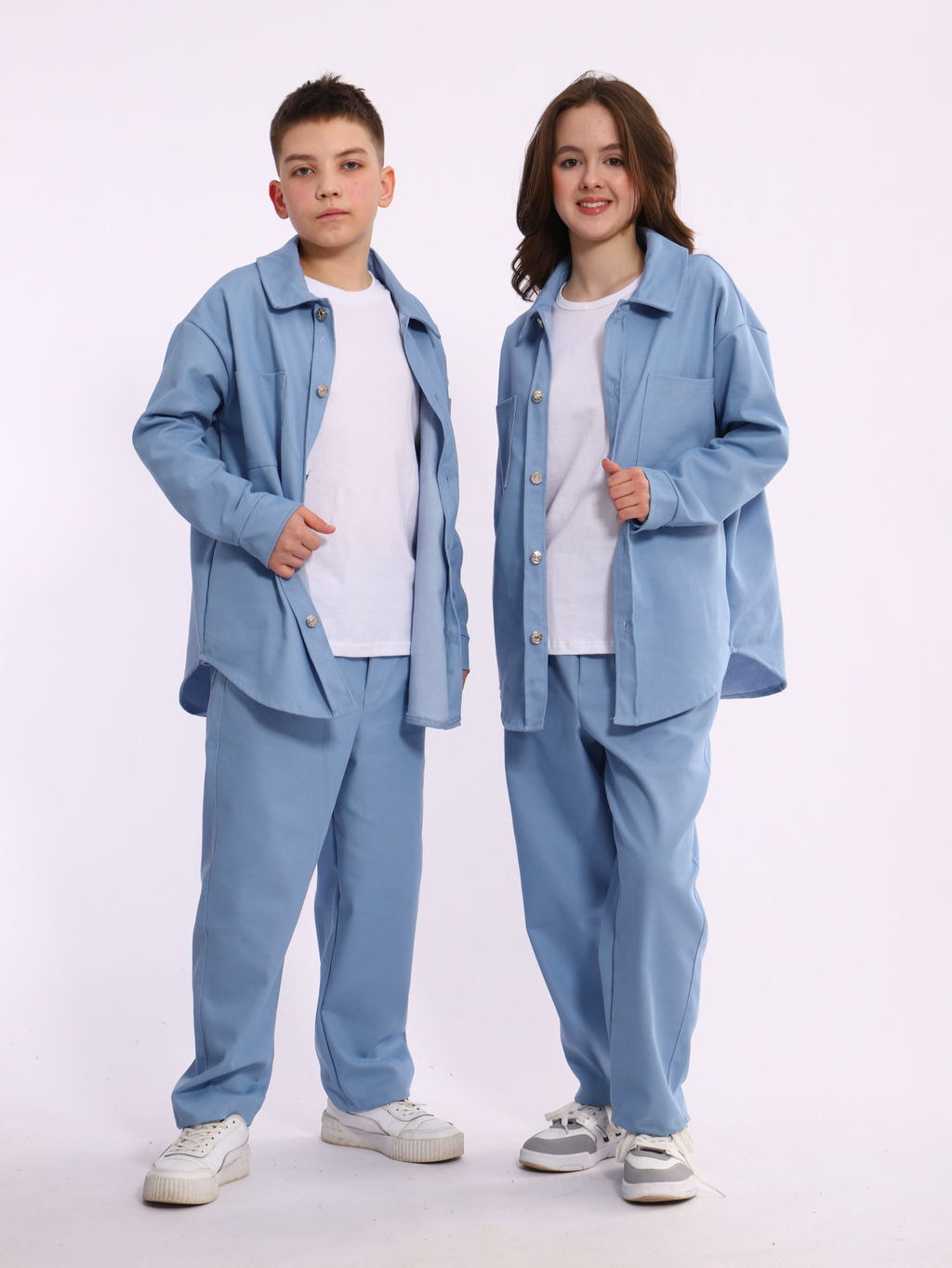 Комплект "Деним" голубой