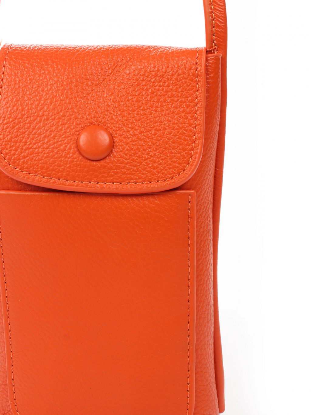 LACCOMA сумка НИ6487-оранжевый натуральная кожа