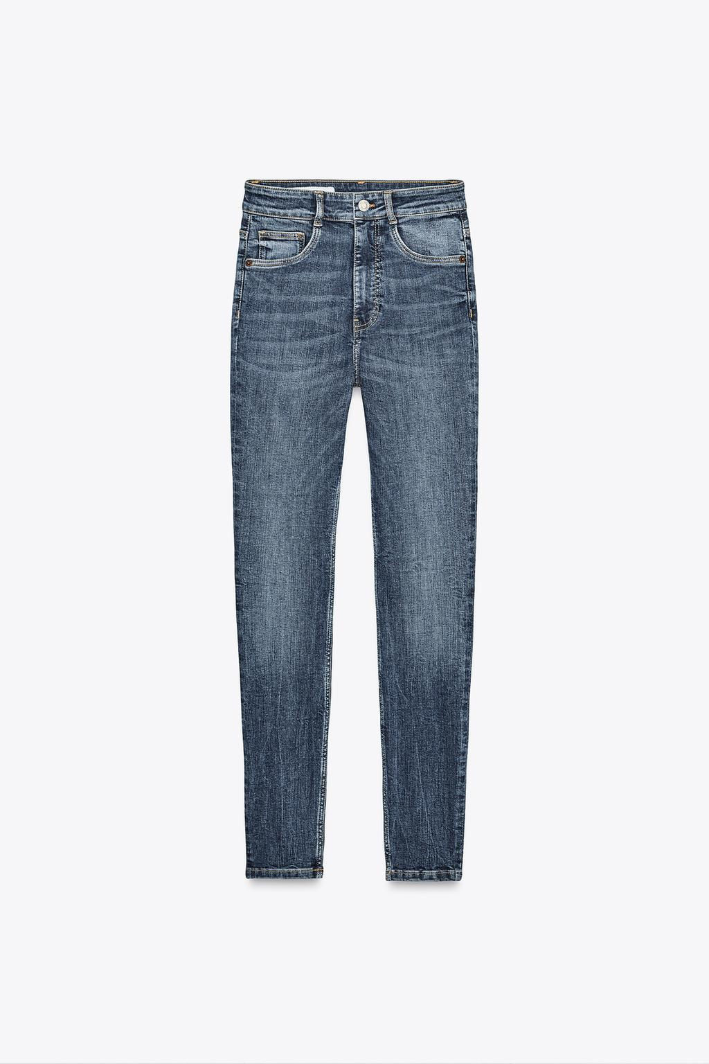 TRF SCULPT HIGH-WAIST JEANS - Zara фото 8