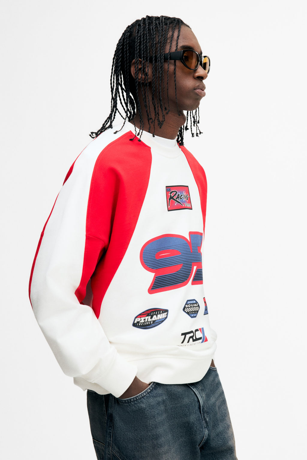 Sudadera con motivos estampados Oversized Fit - H&m фото 4
