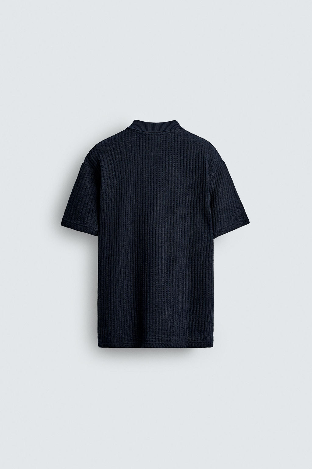 TEXTURED POLO SHIRT - Zara фото 7