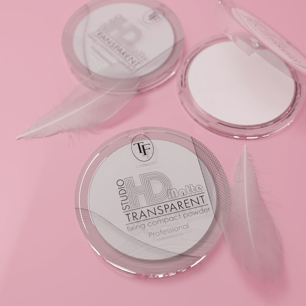 TF CTP25 Пудра компактная прозрачная Studio HD Transparent fixing compakt powder 6г