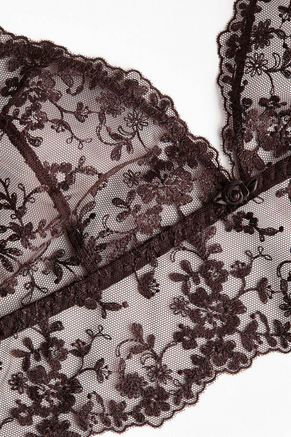 Bralette con dise?o bordado - H&m фото 6