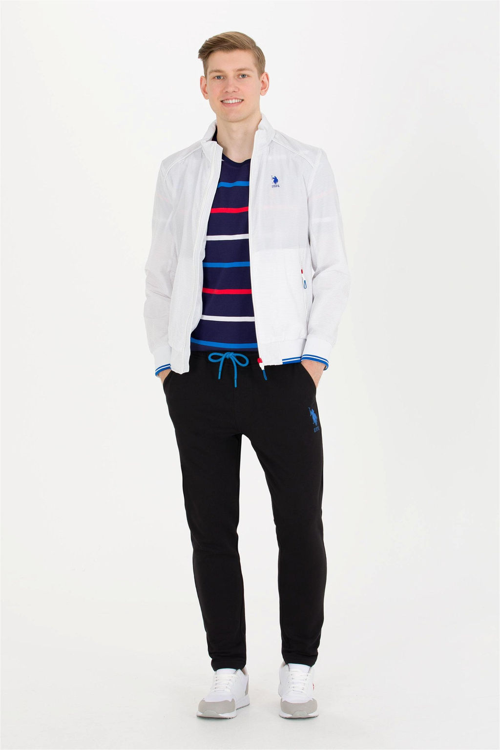 U. S. Polo Assn Мужское белое пальто - U.s. polo assn фото 11