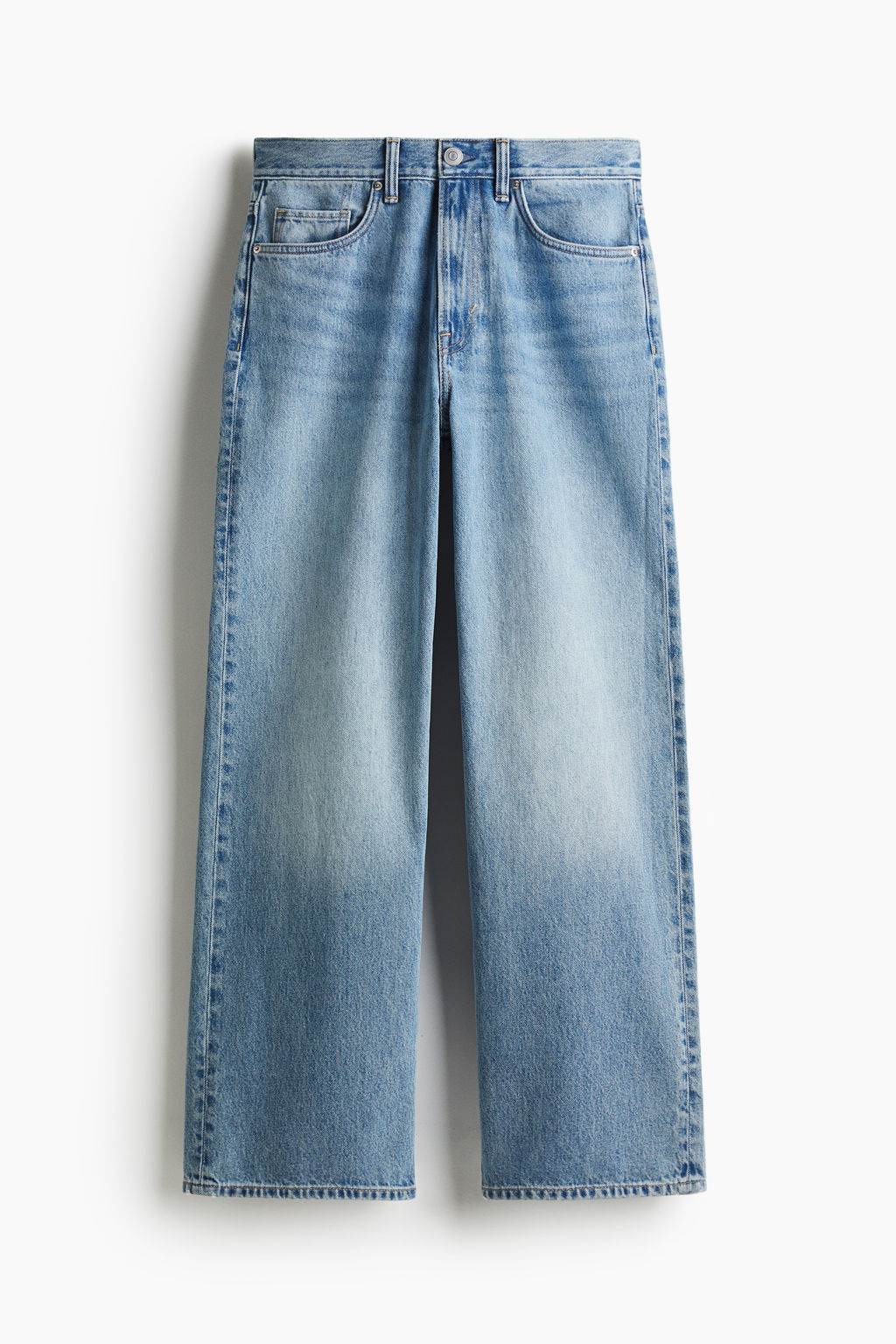 Loose Straight High Jeans - H&m фото 2