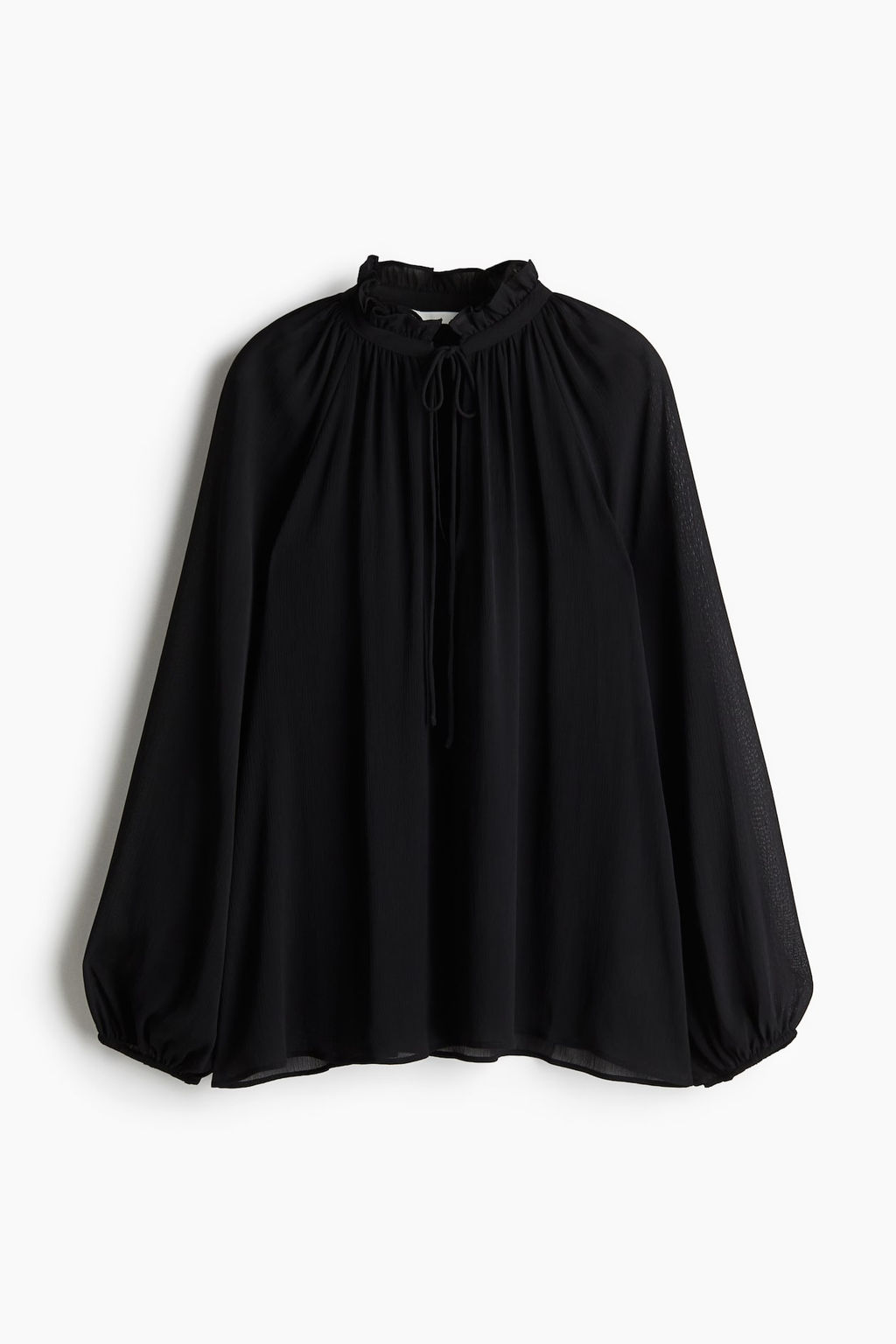 Blusa de gasa efecto arrugado - H&m фото 6